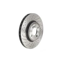 2 brake discs perforated Ø 294 mm 22 mm BREMBO for...