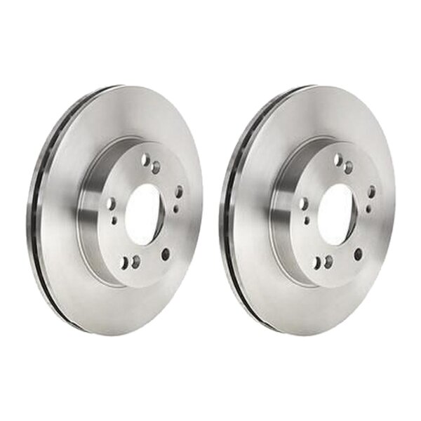 2 brake discs ventilated Ø 262 mm 21 mm BREMBO for HONDA CIVIC and others