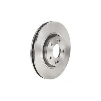 2 brake discs ventilated Ø 257 mm 24.5 mm BREMBO...