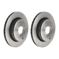2 brake discs ventilated Ø 330 mm 20 mm BREMBO for...