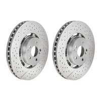 2 brake discs Ø 360 mm 36 mm coated BREMBO for...