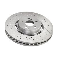 2 Bremsscheiben Ø 360 mm 36 mm beschichtet BREMBO für u.a. MERCEDES-BENZ AMG