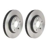 2 brake discs ventilated Ø 275 mm 25 mm BREMBO for...
