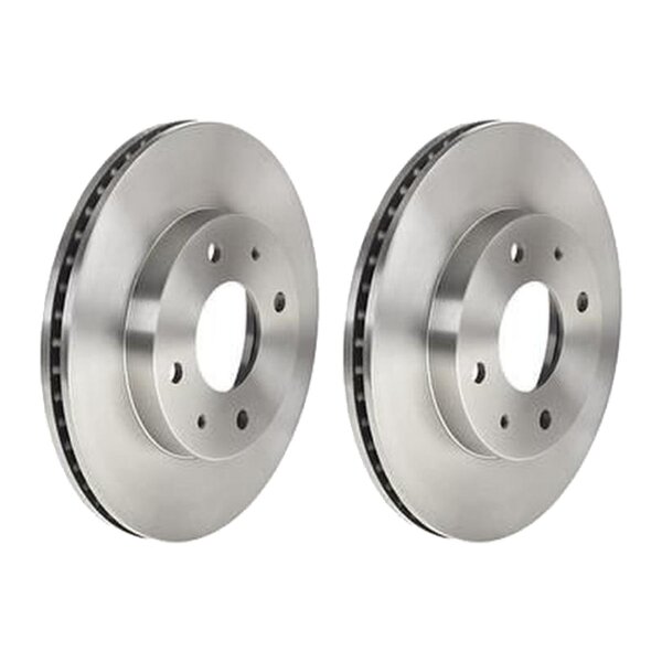 2 brake discs ventilated Ø 266 mm 22 mm BREMBO for PROTON GEN and others