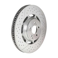 2 brake discs Ø 390 mm 36 mm coated BREMBO for...
