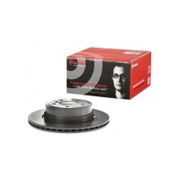 2 brake discs ventilated Ø 324 mm 22 mm coated BREMBO for BMW 1 series