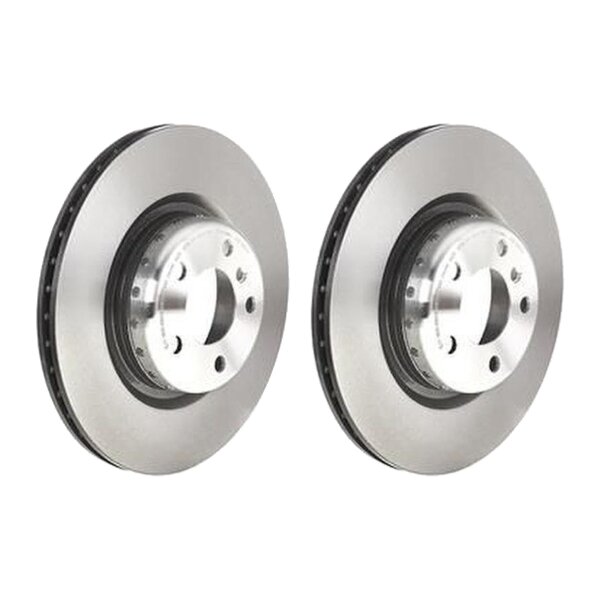 2 brake discs Ø 345 mm 24 mm coated BREMBO for e.g. BMW 1 Series