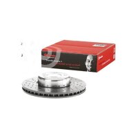 2 brake discs Ø 340 mm 30 mm coated BREMBO for BMW 1 Series and others