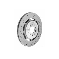 2 brake discs Ø 350 mm 28 mm coated BREMBO for...
