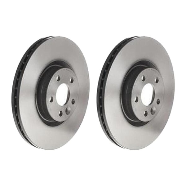 2 brake discs ventilated Ø 324 mm 28 mm BREMBO for VOLVO XC60 and others