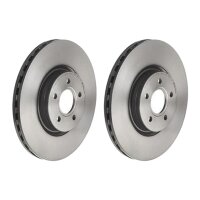 2 brake discs ventilated Ø 320 mm 25 mm BREMBO for...