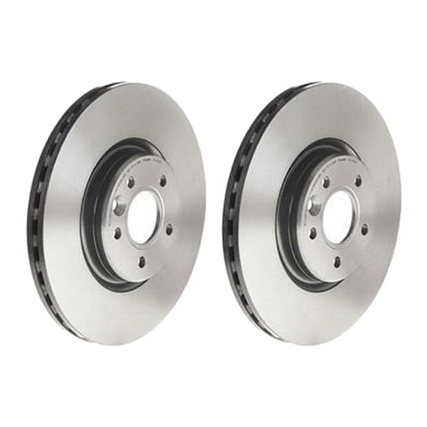 2 brake discs ventilated Ø 320 mm 25 mm BREMBO for VOLVO V50 and others