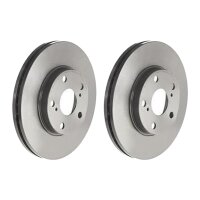 2 Bremsscheiben innenbelüftet Ø 277 mm 26 mm...