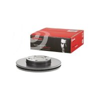 2 brake discs ventilated Ø 277 mm 26 mm BREMBO for TOYOTA AURIS and others