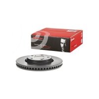 2 brake discs ventilated Ø 296 mm 28 mm BREMBO for TOYOTA PREVIA