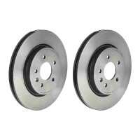 2 brake discs ventilated Ø 315 mm 23 mm BREMBO for...