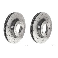 2 brake discs ventilated Ø 330 mm 34 mm BREMBO for...