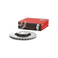 2 brake discs ventilated Ø 345 mm 30 mm coated BREMBO for AUDI A3 and others