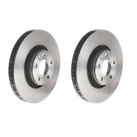 2 brake discs ventilated Ø 321 mm 30 mm coated...