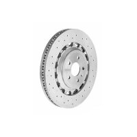 2 brake discs Ø 370 mm 34 mm coated BREMBO...