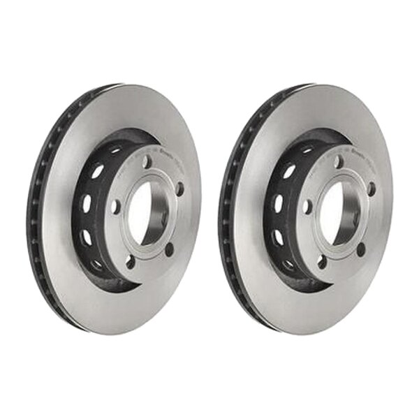 2 Bremsscheiben innenbelüftet Ø 269 mm 22 mm BREMBO für u.a. VW PASSAT