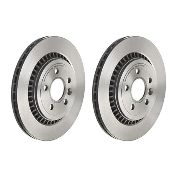 2 brake discs ventilated Ø 302 mm 22 mm BREMBO for VOLVO V60 and others