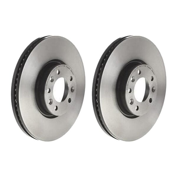 2 brake discs ventilated Ø 304 mm 28 mm BREMBO for PEUGEOT EXPERT and others