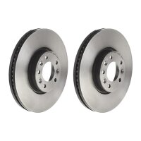 2 brake discs ventilated Ø 304 mm 28 mm BREMBO for...
