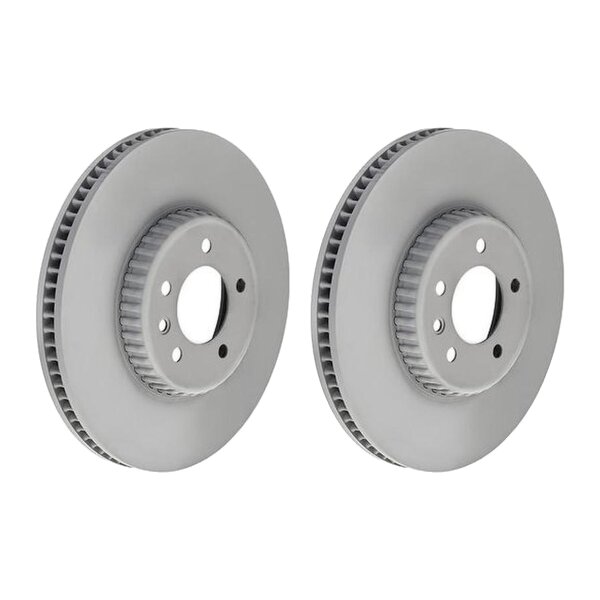 2 brake discs Ø 349 mm 34 mm BREMBO for e.g. LAND ROVER DEFENDER
