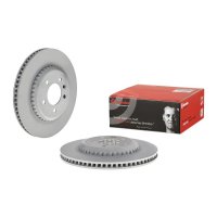 Rear brake disc 325mm BREMBO for LAND ROVER DEFENDER...