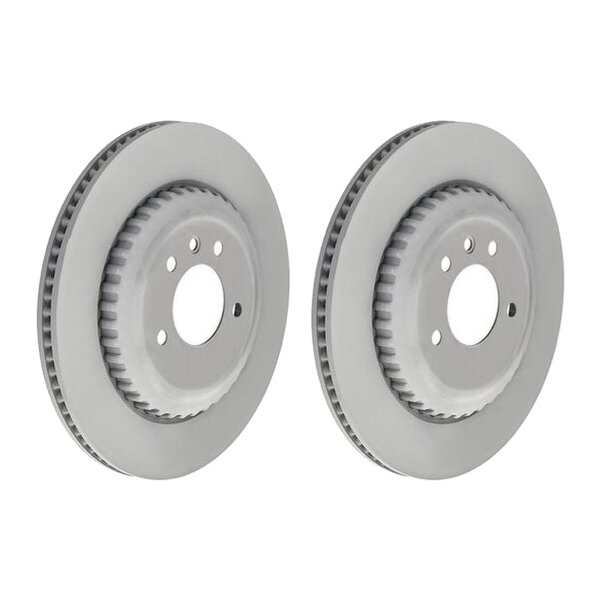 2 brake discs Ø 350 mm 25 mm BREMBO for e.g. LAND ROVER DEFENDER