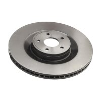2 brake discs internally ventilated Ø 350 mm 25 mm coated BREMBO for FORD FOCUS