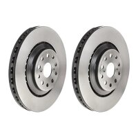 2 brake discs internally ventilated Ø 357 mm 34 mm...