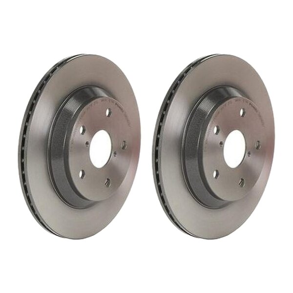 2 Bremsscheiben innenbelüftet Ø 285 mm 17 mm BREMBO für u.a. SUBARU FORESTER