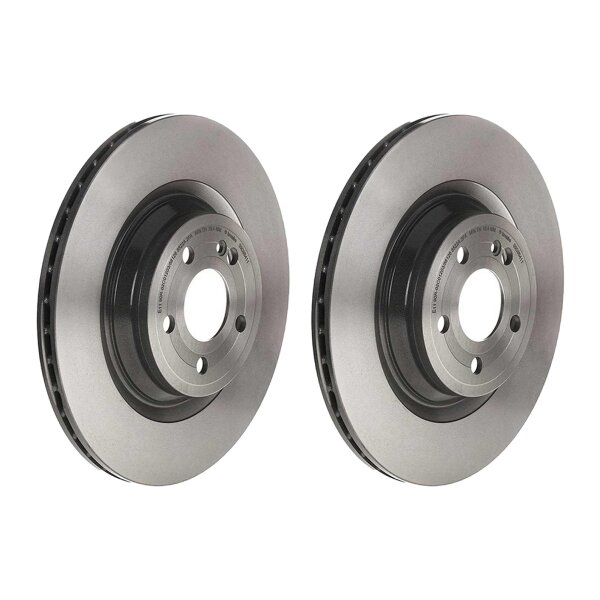 2 brake discs ventilated Ø 345 mm 22 mm BREMBO for MERCEDES-BENZ GLE and others