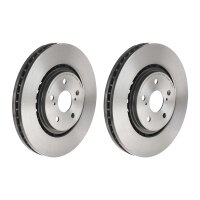 2 brake discs ventilated Ø 328 mm 34 mm BREMBO for...