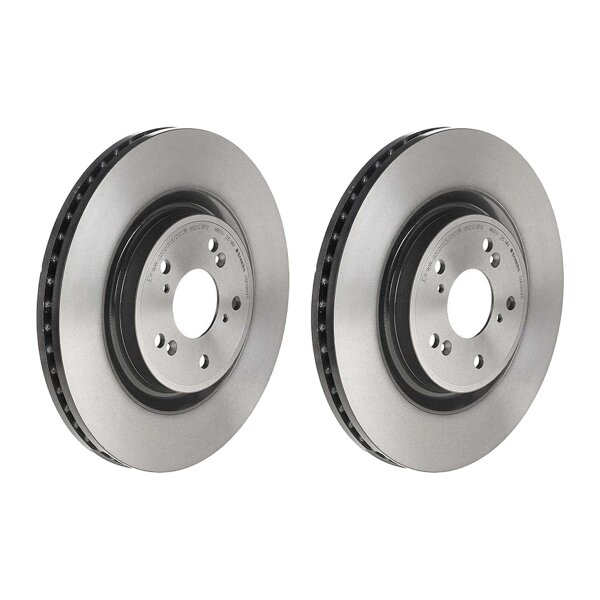 2 Bremsscheiben innenbelüftet Ø 320 mm 28 mm beschichtet BREMBO für HONDA CR-V