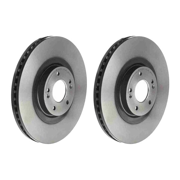 2 brake discs ventilated Ø 340 mm 30 mm BREMBO for HYUNDAI SANTA and others