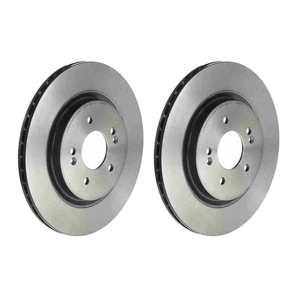 2 brake discs ventilated Ø 314 mm 18 mm BREMBO for HYUNDAI SANTA and others