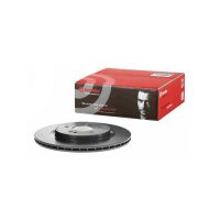 2 brake discs ventilated Ø 314 mm 18 mm BREMBO for HYUNDAI SANTA and others