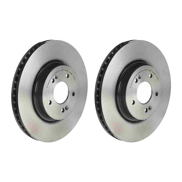 2 brake discs ventilated Ø 320 mm 28 mm BREMBO for GENESIS G70 and others