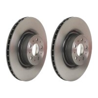 2 brake discs internally ventilated Ø 355 mm 25 mm...