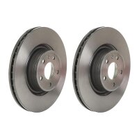 2 brake discs internally ventilated Ø 338 mm 30 mm...
