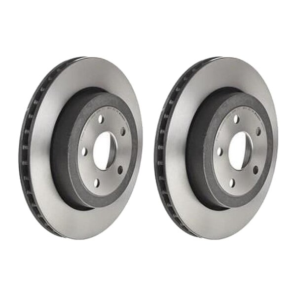 2 brake discs ventilated Ø 350 mm 28 mm BREMBO for DODGE JOURNEY and others