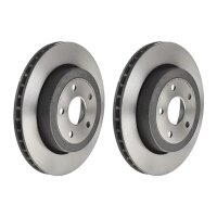 2 brake discs ventilated Ø 350 mm 28 mm BREMBO for...