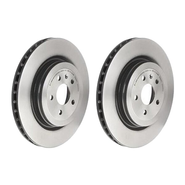 2 brake discs ventilated Ø 365 mm 28 mm BREMBO for TESLA MODEL and others