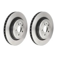 2 brake discs ventilated Ø 365 mm 28 mm BREMBO for...