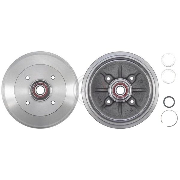 Bremstrommel hinten mit ABS-Sensorring A.B.S. für CITROËN XSARA