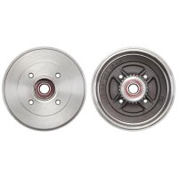Rear brake drum with ABS sensor ring ABS for DACIA LOGAN