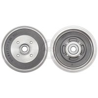 Rear brake drum with ABS sensor ring ABS for DACIA LOGAN MCV